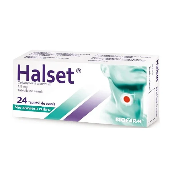 Halset 1,5mg, 24 tabletki do ssania
