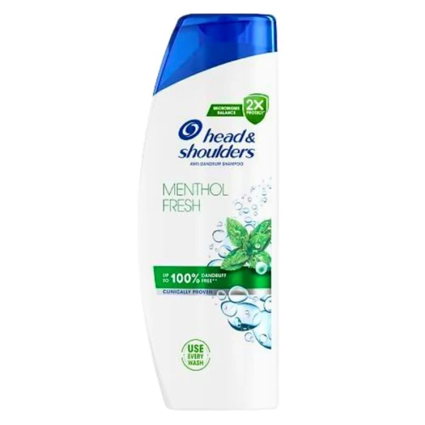 Head & Shoulders Menthol Fresh, szampon przeciwłupieżowy do codziennego stosowania, 330ml