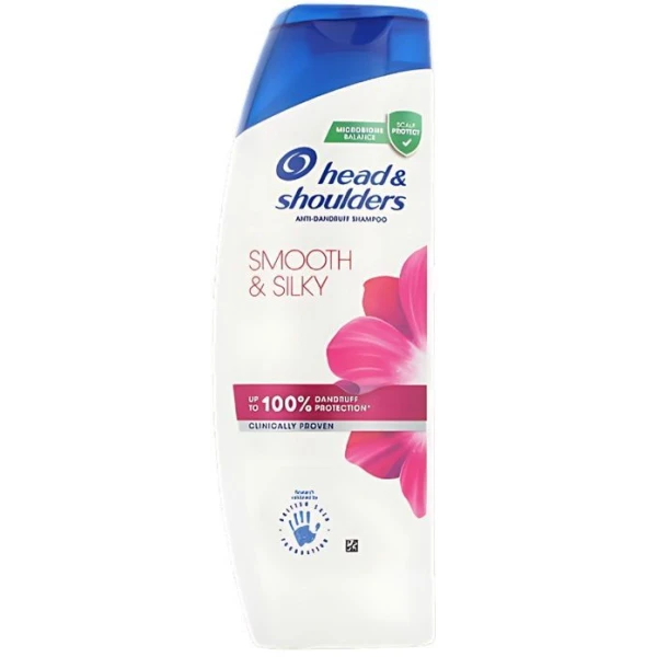 Head & Shoulders Smooth & Silky, szampon przeciwłupieżowy do codziennego stosowania, 400ml