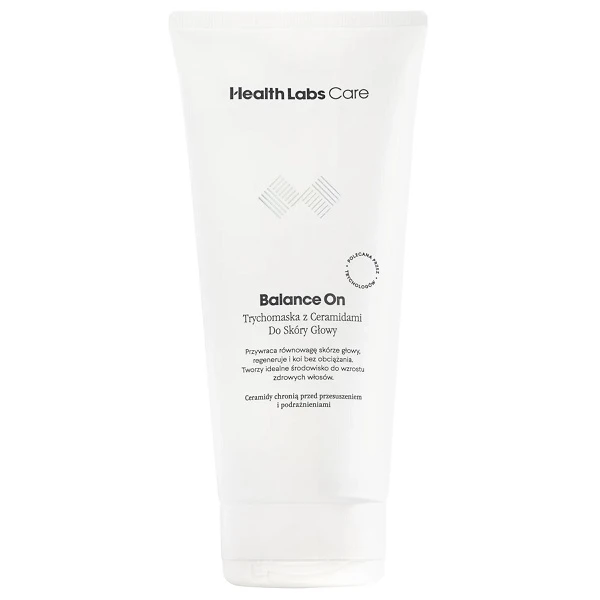 Health Labs Care, Balance On, trychomaska z ceramidami do skóry głowy, 200ml