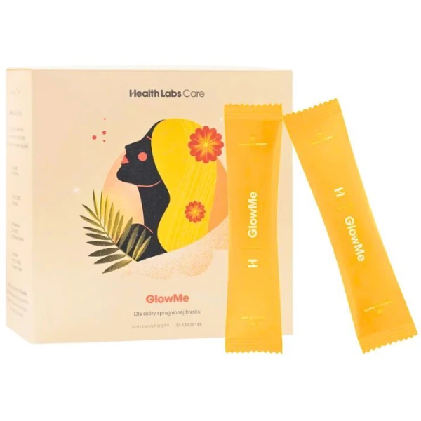 Health Labs Care, GlowMe, smak ananas-mango, 30 saszetek