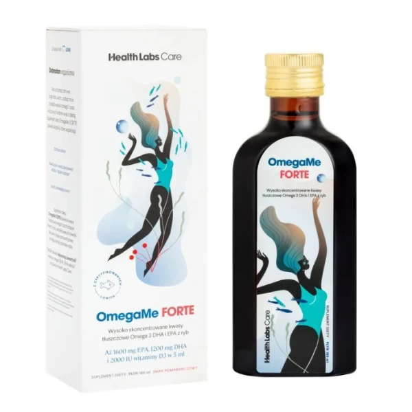 Health Labs Care, OmegaMe Forte, płyn, 160ml