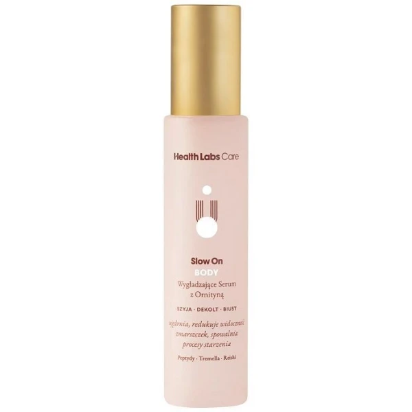 Health Labs Care, Slow On Body, wygłądzające serum z ornityną na dzień, 50ml