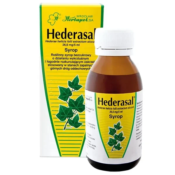 Hederasal 26,6mg/5ml, syrop wykrztuśny, 125g