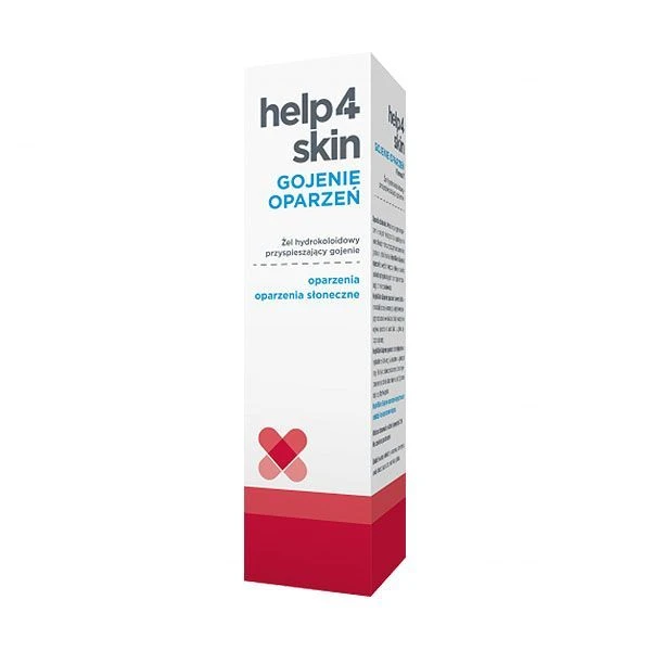 Help4Skin Gojenie Oparzeń, żel hydrokoloidowy przyspieszający gojenie, 75g