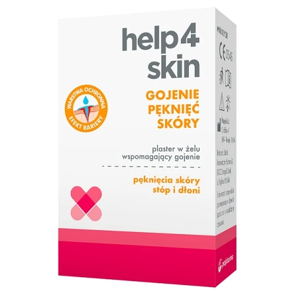 Help4skin Gojenie Pęknięć Skóry, plaster w żelu wspomagający gojenie, 7ml