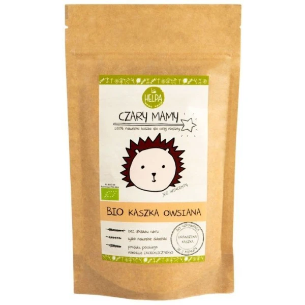 Helpa Czary Mamy, kaszka owsiana, Bio, 200g