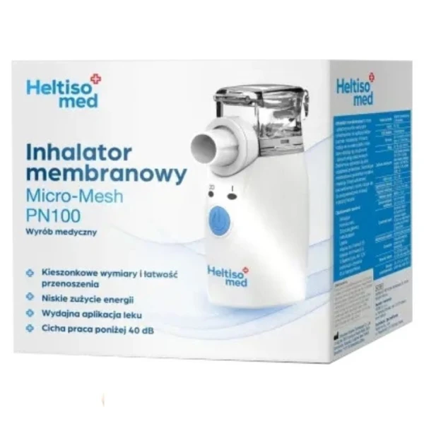 Heltiso Med, inhalator membranowy, Micro-Mesh PN100, 1 sztuka