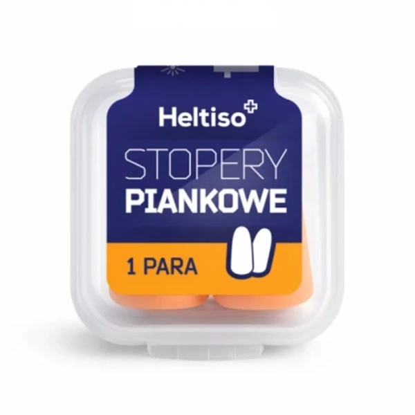 [DATA - 2026-07-22] Heltiso, stopery do uszu przeciwhałasowe, piankowe, 1 para