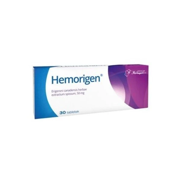 Hemorigen 50mg, 30 tabletek