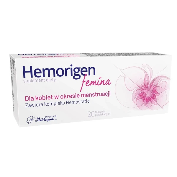 Hemorigen Femina, 20 tabletek powlekanych