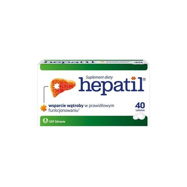 Hepatil, 40 tabletek