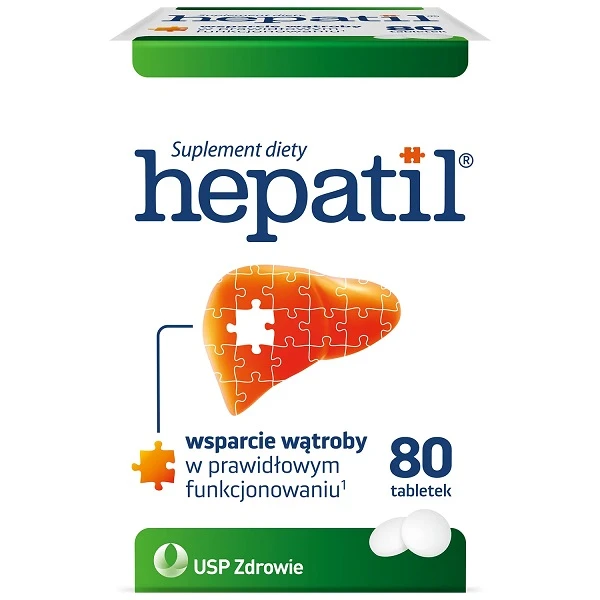 Hepatil, 80 tabletek
