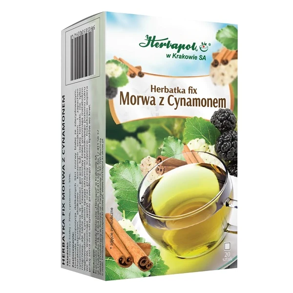 Herbatka Morwa z Cynamonem fx, 20 saszetek