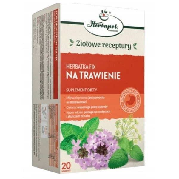 Herbatka Na Trawienie fix, 20 saszetek