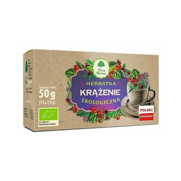 Herbatka Krążenie, ekologiczna, 25 saszetek