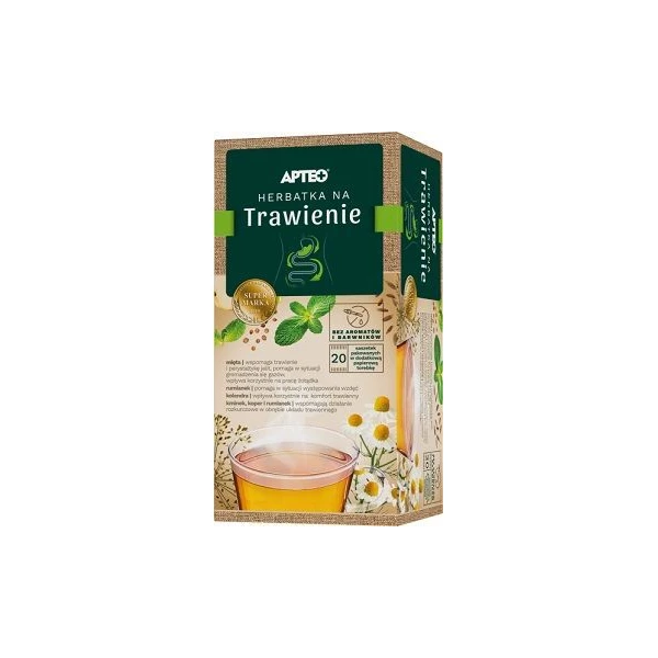 Herbatka na trawienie, Apteo, 20 saszetek