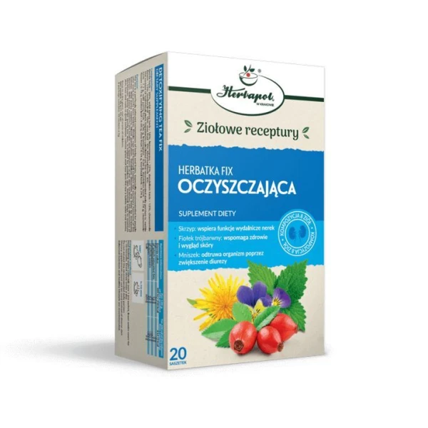 Herbatka Oczyszczająca fix, 20 saszetek
