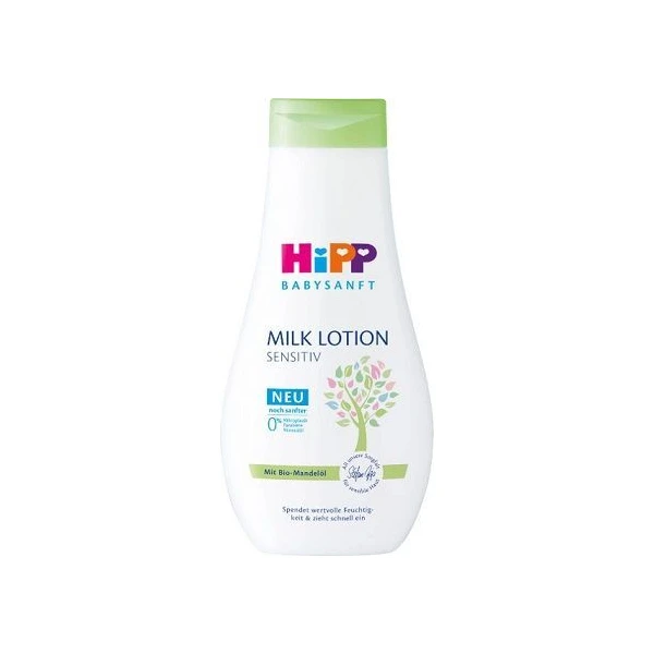 Hipp Babysanft Sensitive, mleczko do ciała, od urodzenia, 350ml