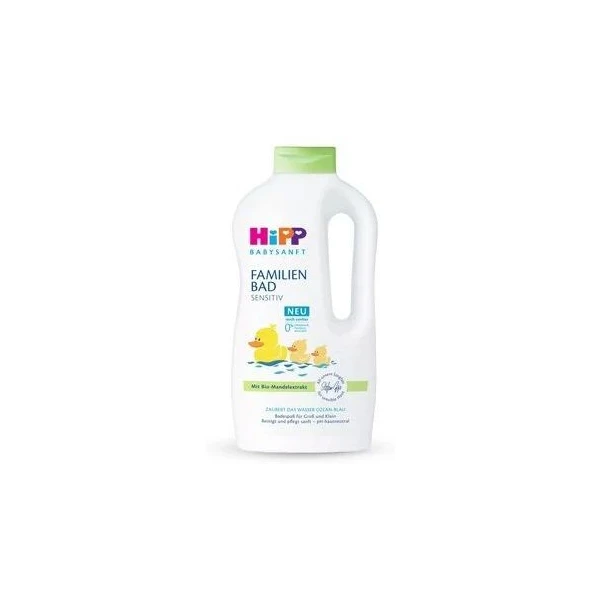 Hipp Babysanft Sensitive, pielęgnacyjny płyn do kąpieli, od urodzenia, 1l