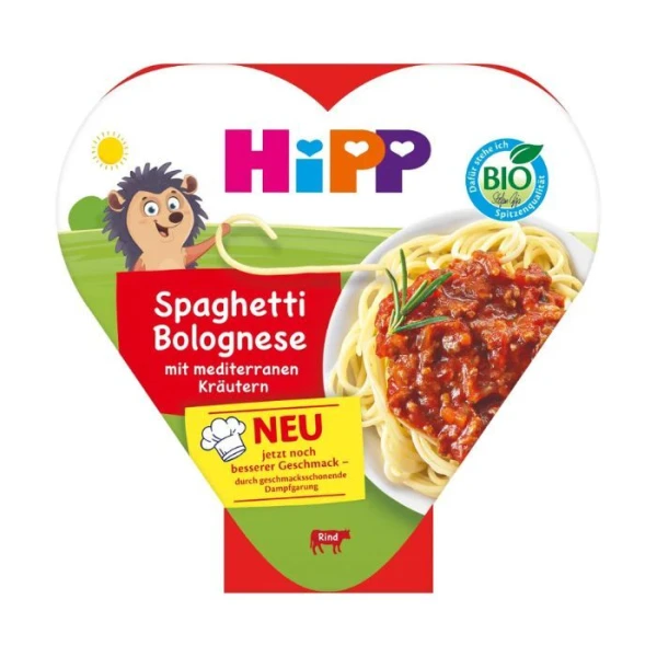Hipp, spaghetti bolognese, po 1 roku życia, 250g