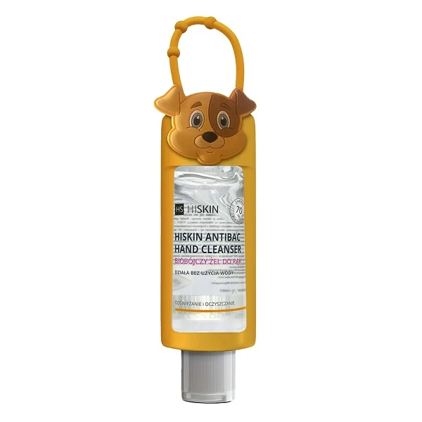 Hiskin, żel antybakteryjny do rąk, piesek, 75ml