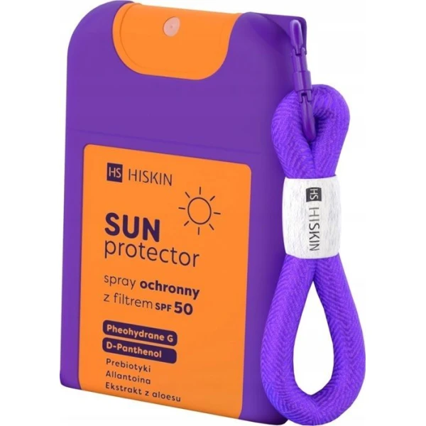 Hiskin Sun Protector, spray ochronny z filtrem SPF 50, 30ml