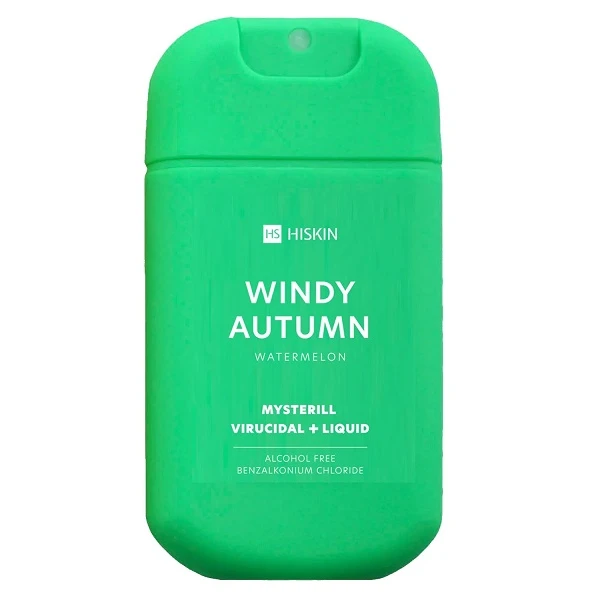 Hiskin Windy Autumn, antybakteryjny spray do rąk, 30ml