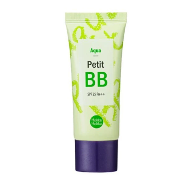 Holika Holika Petit BB Aqua Fresh, lekki krem BB z ekstraktem z zielonej herbaty, SPF 25 PA++, 30ml