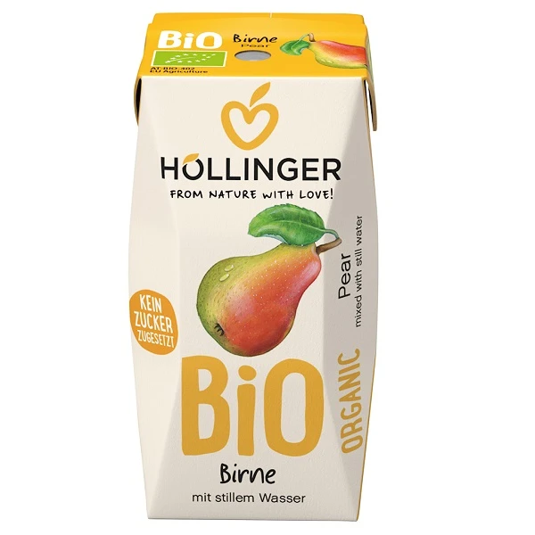 Hollinger, nektar gruszkowy, bez dodatku cukru, 200ml