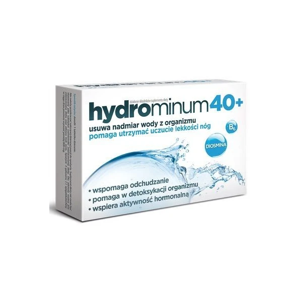 Hydrominum 40+, 30 tabletek