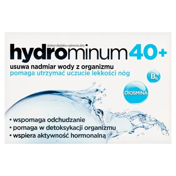 Hydrominum 40+, 30 tabletek