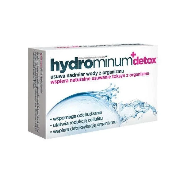 Hydrominum+ Detox, 30 tabletek