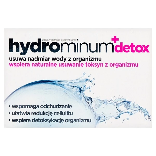 Hydrominum+ Detox, 30 tabletek