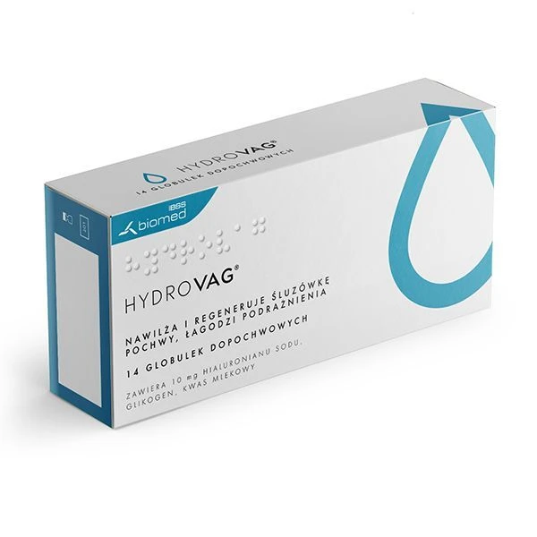 HydroVag, globulki dopochwowe, 14 sztuk
