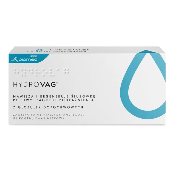 HydroVag, globulki dopochwowe, 7 sztuk
