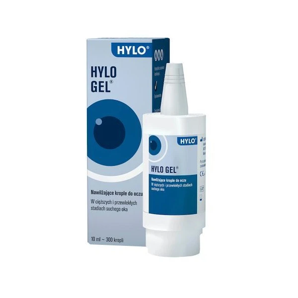 Hylo Gel, krople nawilżające do oczu, 10ml