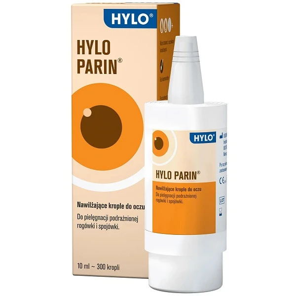 Hylo Parin, krople nawilżające do oczu z heparynianem sodu, 10ml