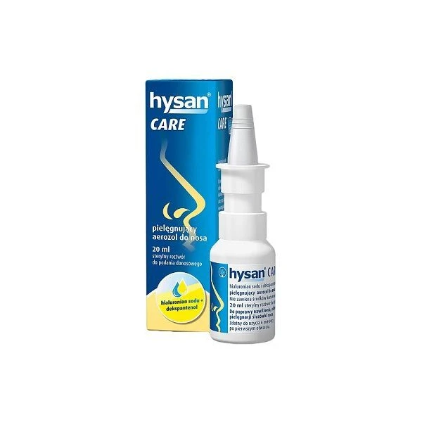 Hysan Care, pielęgnujący aerozol do nosa, 20ml