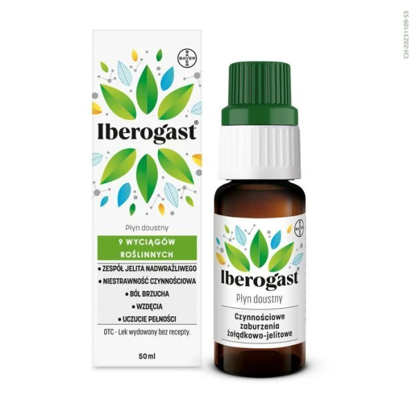 [DATA - 2026-07-31] Iberogast, lek złożony, płyn doustny, 50ml