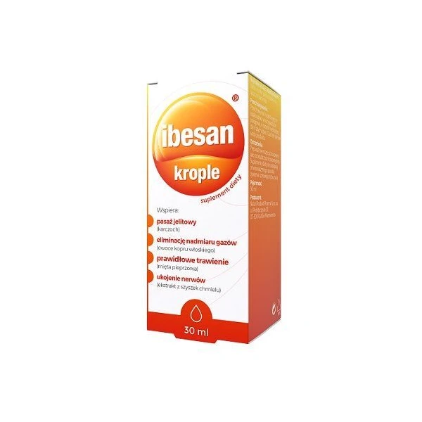 Ibesan, krople, 30ml