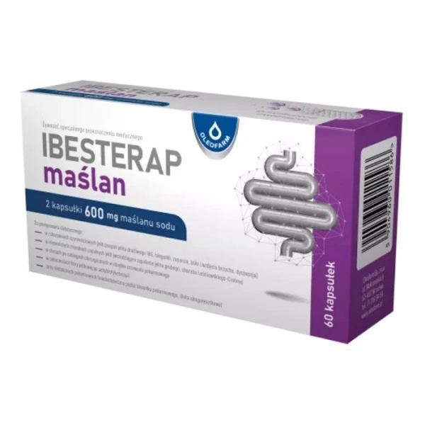 Ibesterap maślan, 60 kapsułek