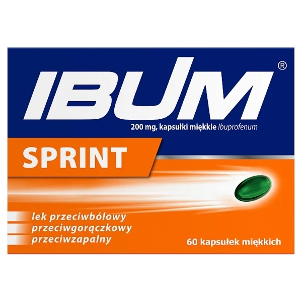 Ibum Sprint 200mg, 60 kapsułek