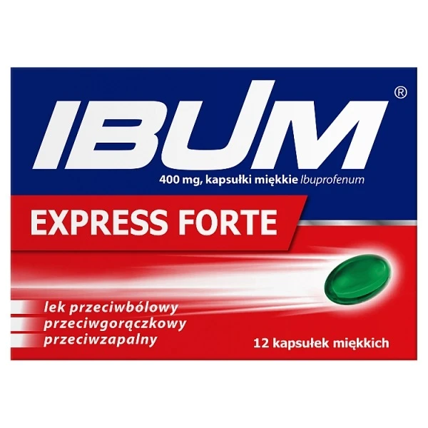 Ibum Express Forte 400mg, 12 kapsułek