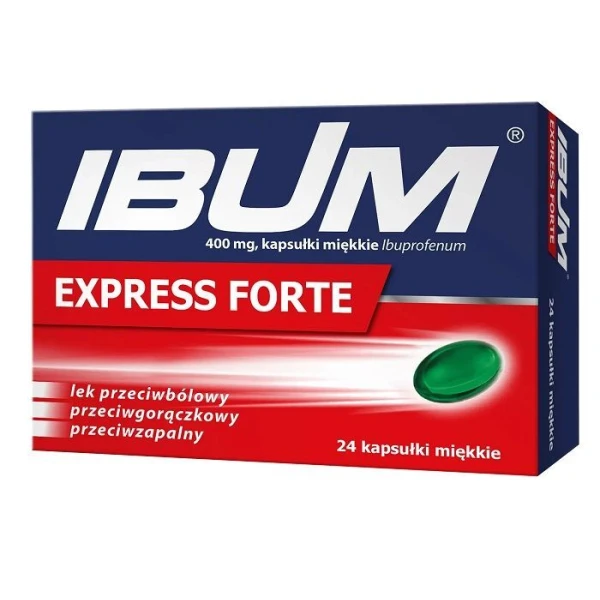 Ibum Express Forte 400mg, 24 kapsułki