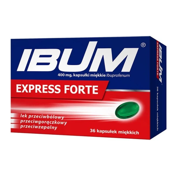 Ibum Express Forte 400mg, 36 kapsułek