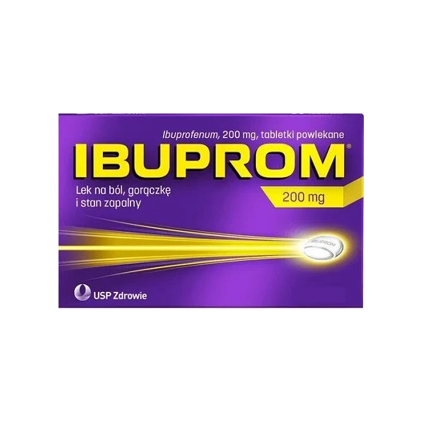 Ibuprom 200mg, 20 tabletek