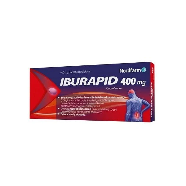 Iburapid 400mg, 20 tabletek
