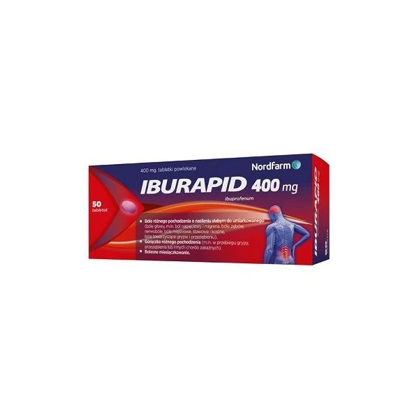 Iburapid 400mg, 50 tabletek