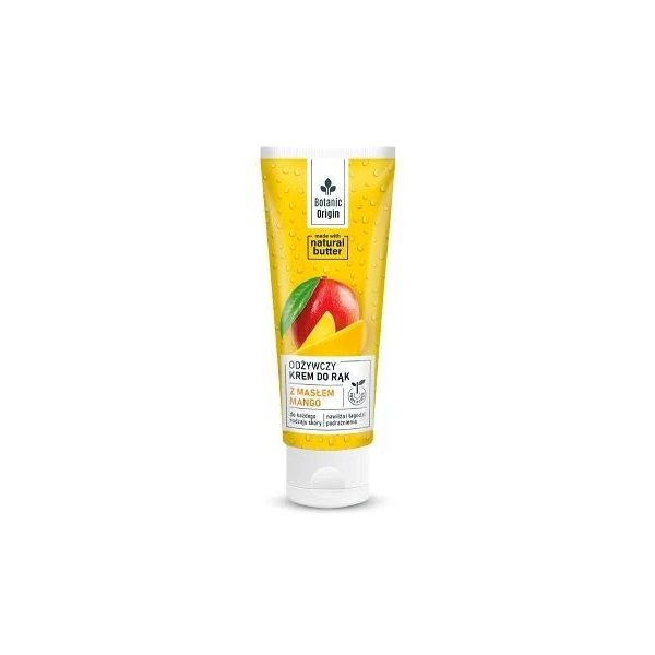 Ideepharm Botanic Origin, odżywczy krem do rąk z masłem mango, 100ml
